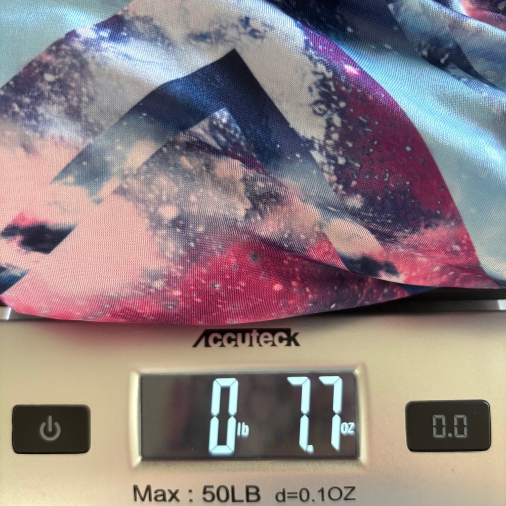 Sofibella‎ Athletic Tank Top Galaxy Print Pink Blue Ruched Drawstring Size L - Picture 9 of 9